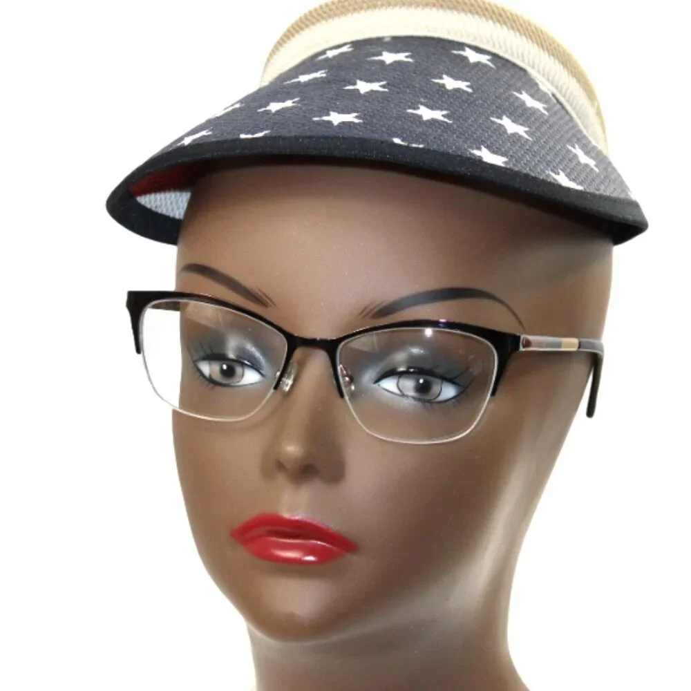 Nautica NLO5009 Brown Oversized Cat Eye Eyeglass Frames
